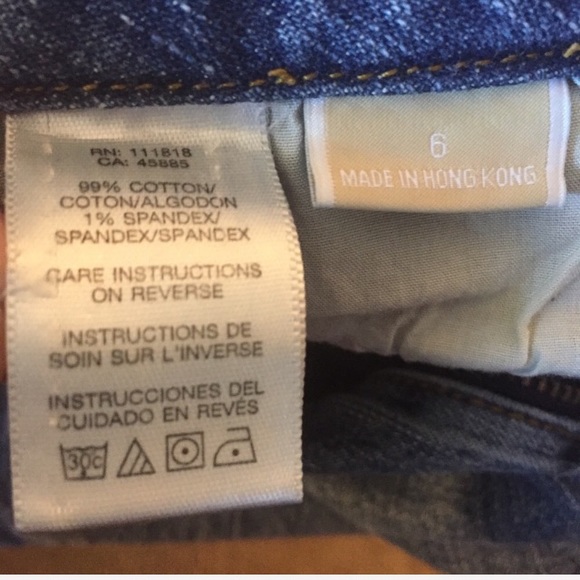 Michael Kors Jeans with Gold Studs Sz 6 - Picture 8 of 8